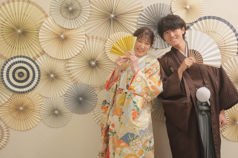 ペーパーファンのセット