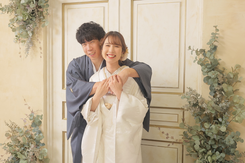 白無垢にチェンジ