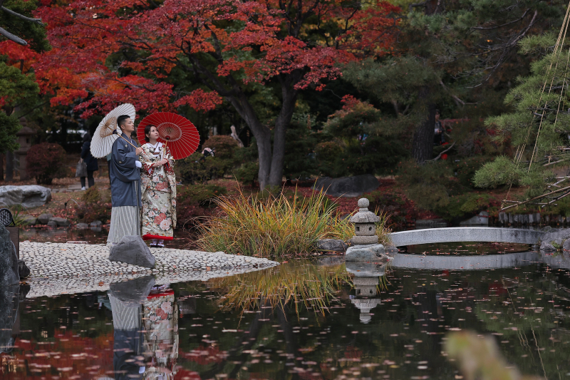 和装1着紅葉ロケーション