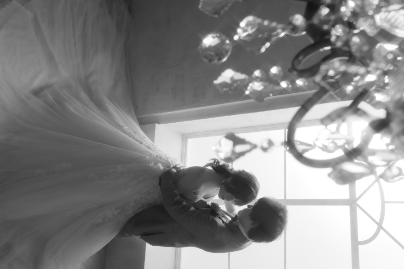 印象的なモノクロ写真