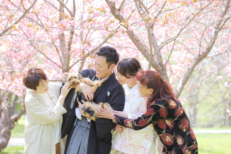 ご家族での撮影はワイワイ楽しく！