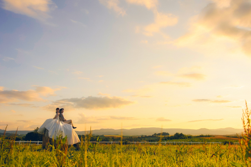 徐々に日が沈んできました☀