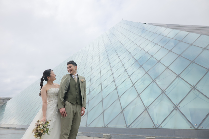 洋装１着モエレ沼公園