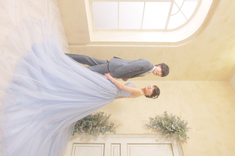 3着目ラストはカラードレスで!