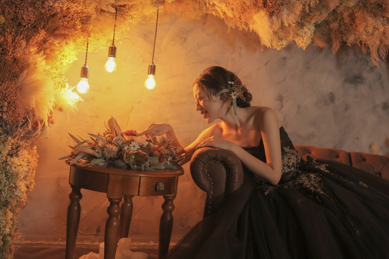 雰囲気を変えて