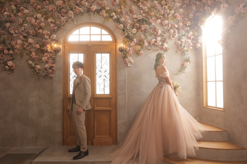 お花に囲まれて⚘