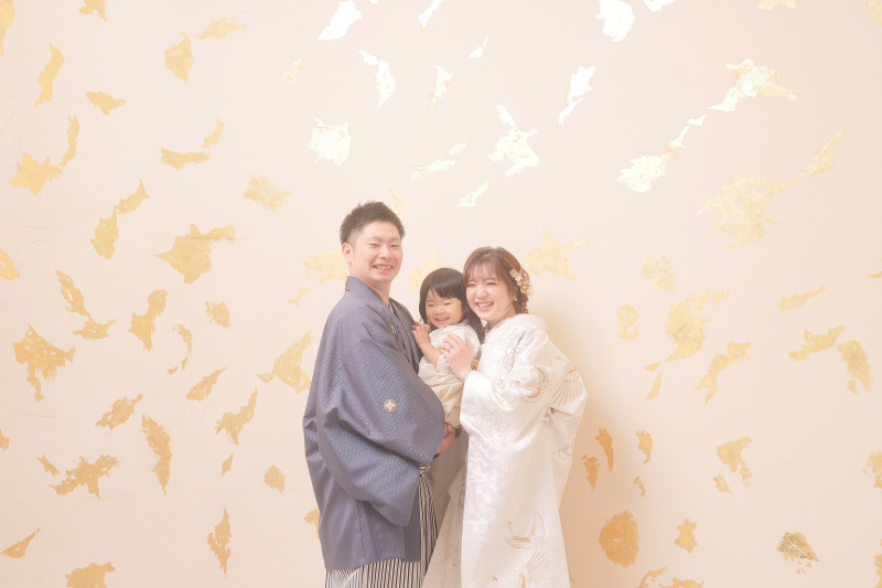 2着目は袴と白無垢へ