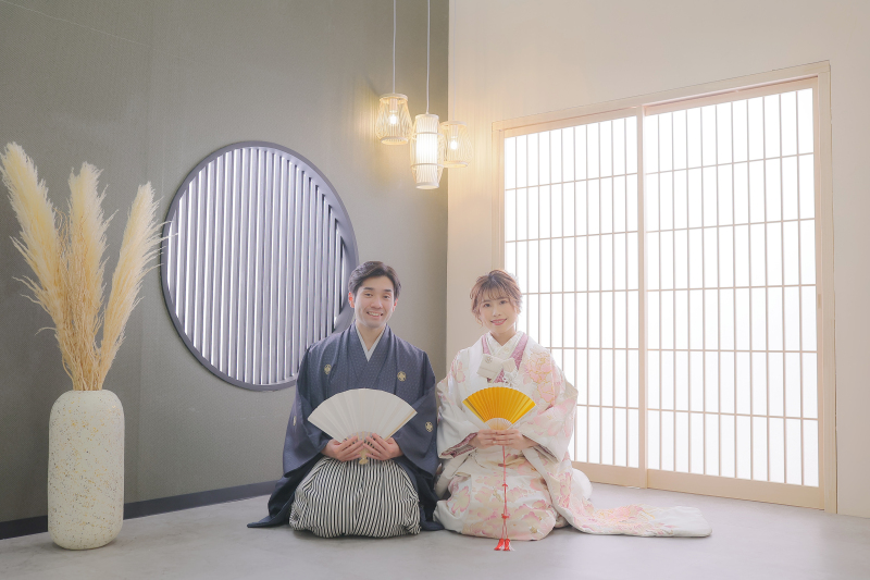 正座ショットも外せない!