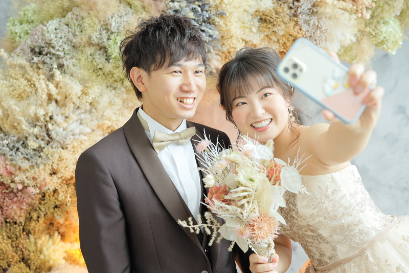 自撮りでぱしゃりと