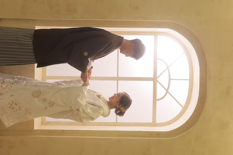 優しくにっこり