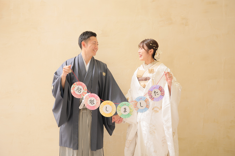 お持ち込みいただいたガーランド