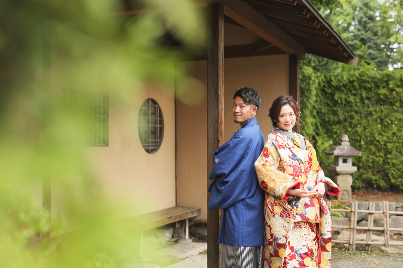 ☆背中合わせショット☆