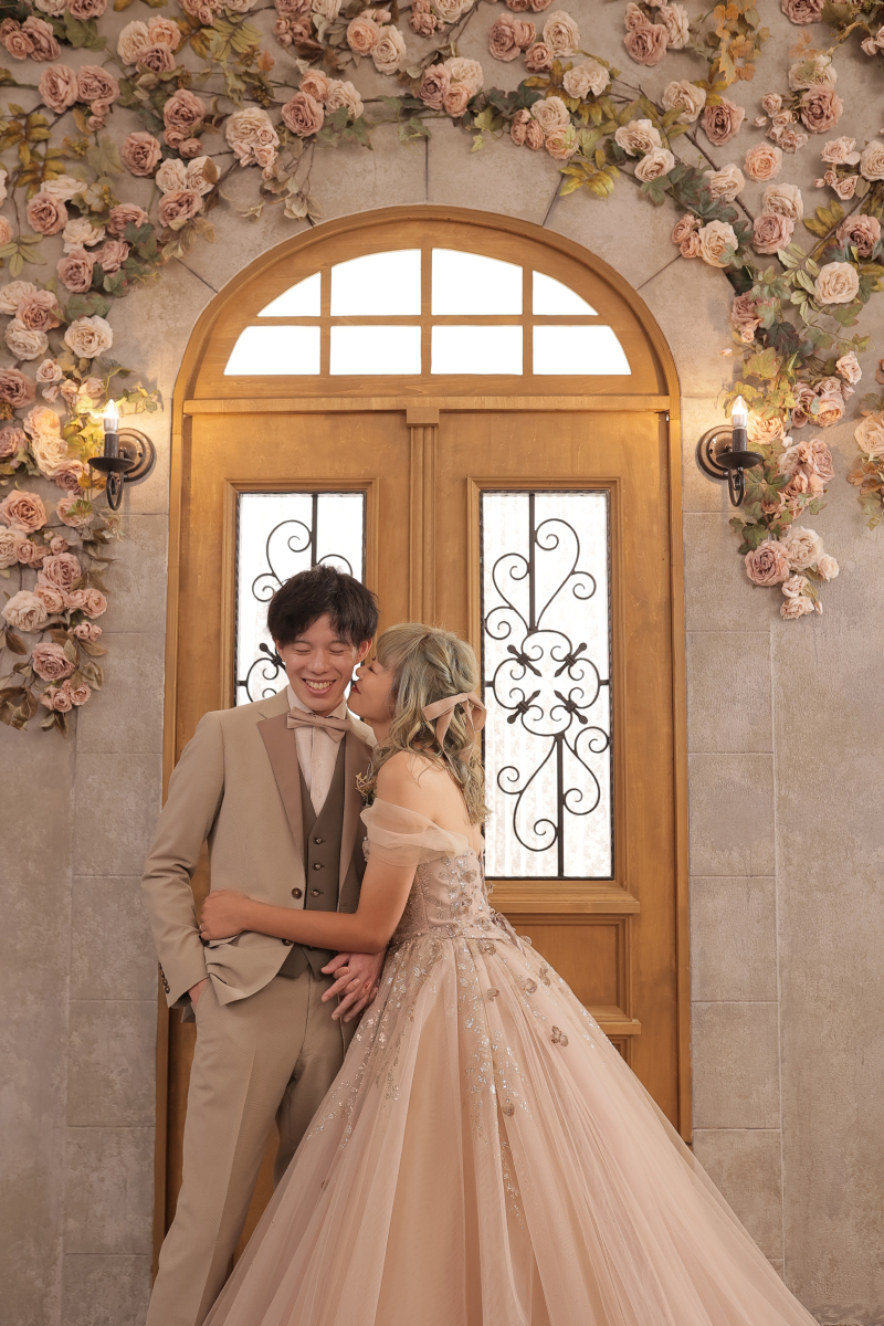 ほっぺにちゅー♡