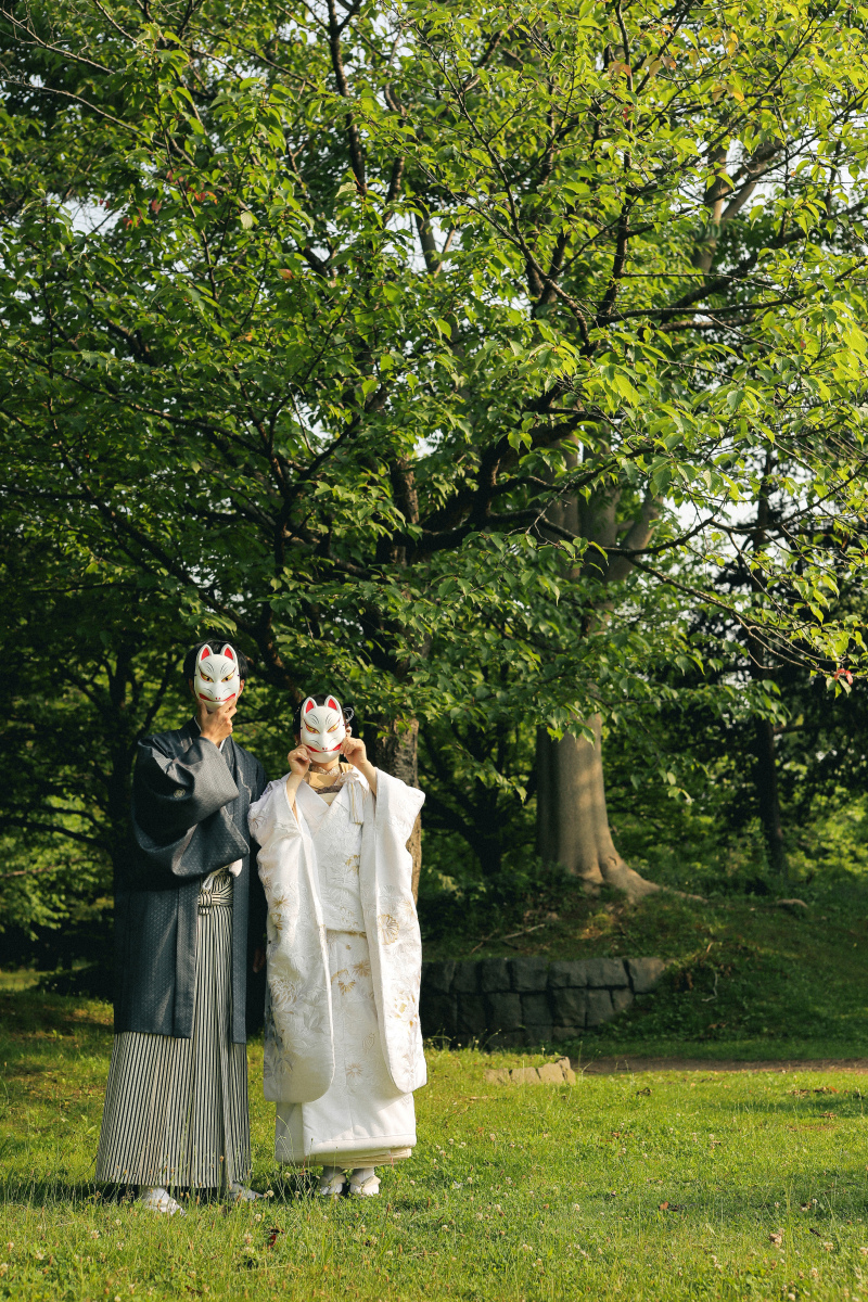 和装との相性がいい撮影小物