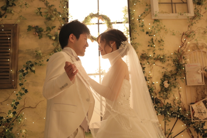 結婚式のワンシーンみたいに