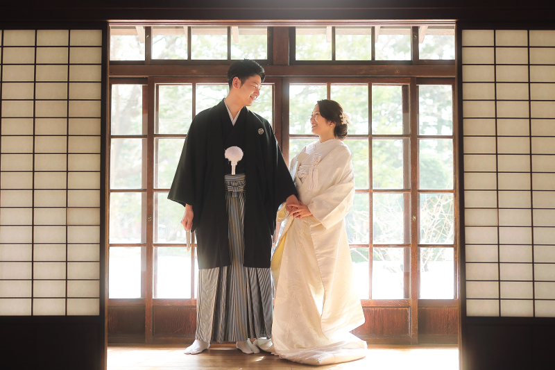 和室ならではの場所で