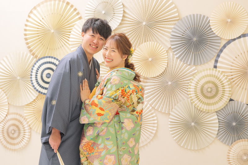 きゅっと寄り添って