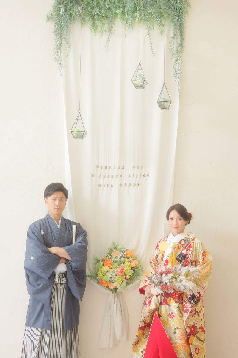 華やかな色打掛❁