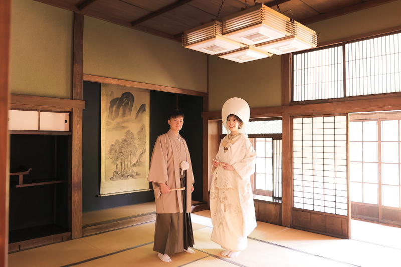 綿帽子を付けた状態でも撮影しました◎