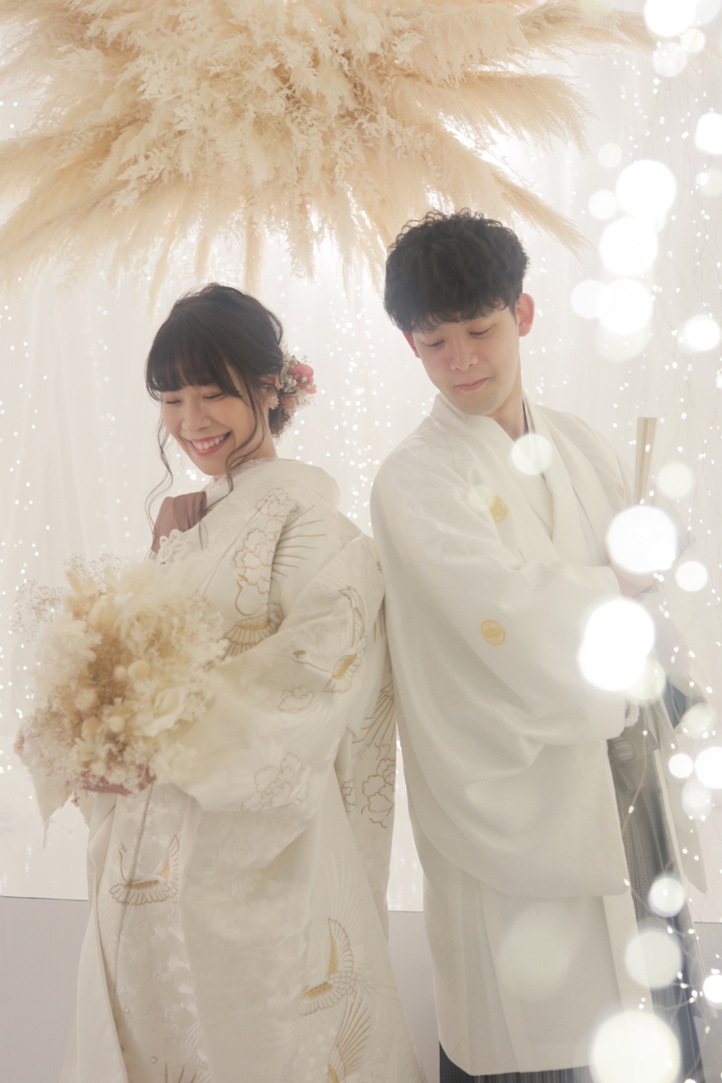 背中合わせショット!