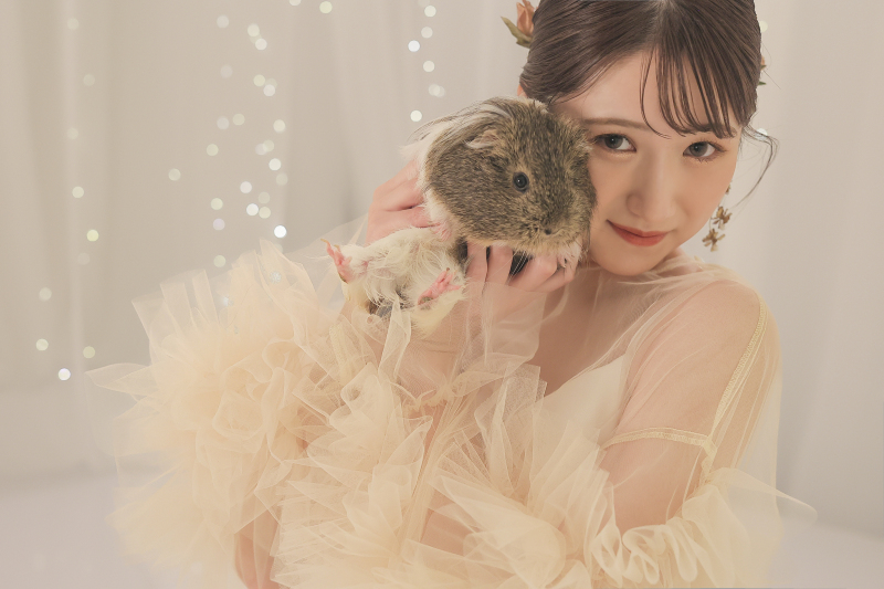 モルモットちゃんと一緒に♪