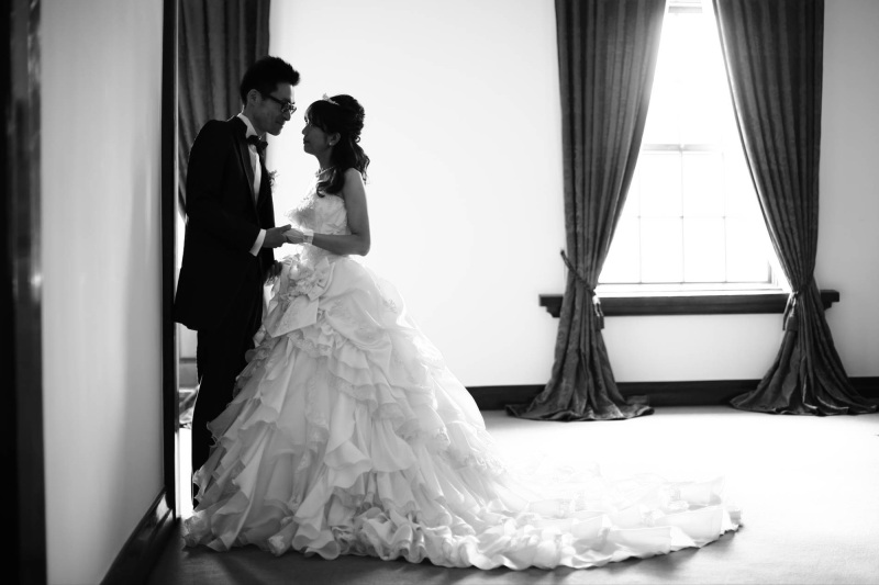 レトロな趣のある西洋館、豊平館