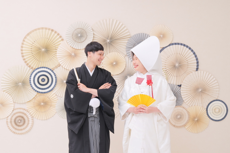 白無垢・綿帽子