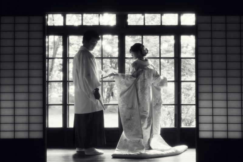 しっとりとした雰囲気で・・。