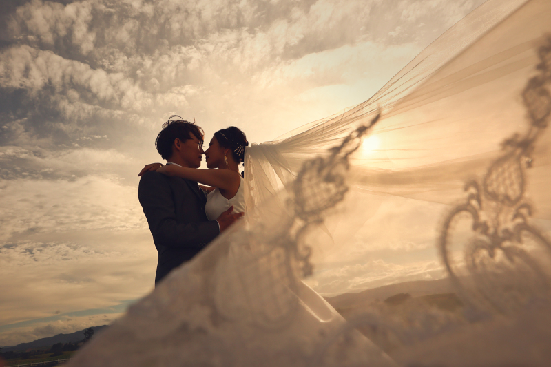 広大な景色とお２人