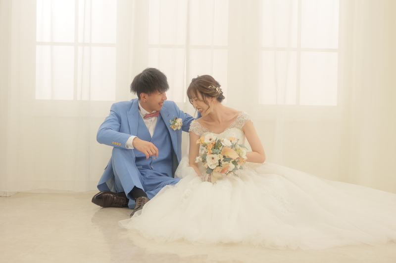 2着目はウエディングドレスで!