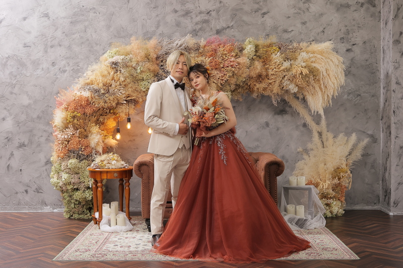 カラードレスに