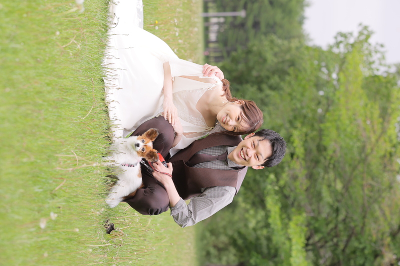 ワンちゃんと一緒に★