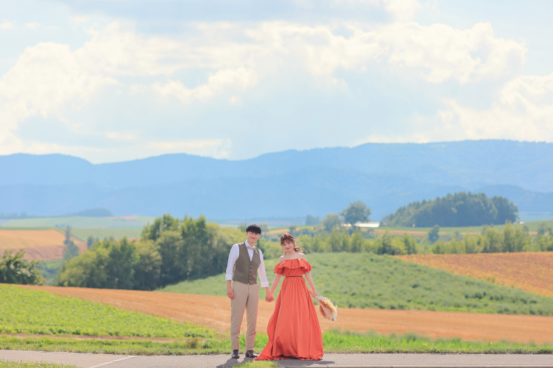 広大な自然との一枚♪