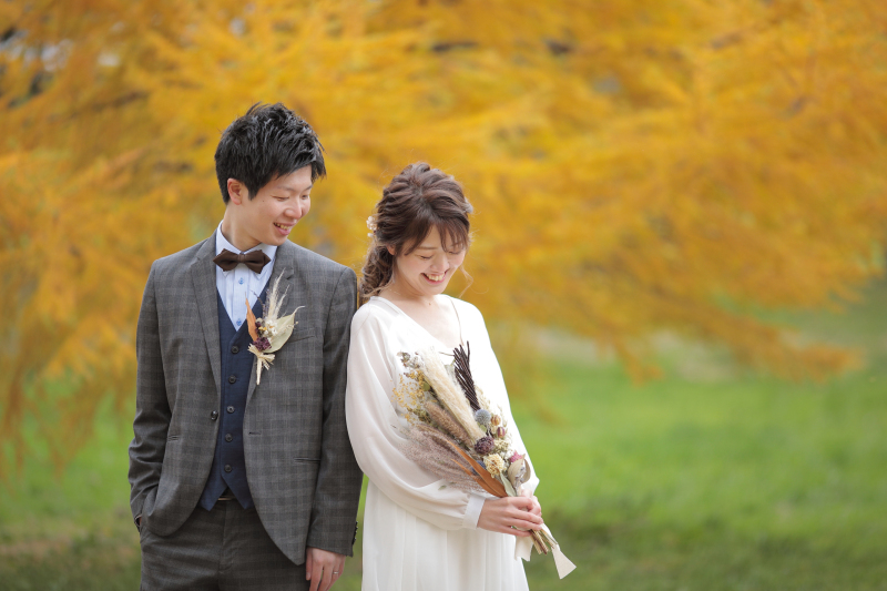 ナチュラルな雰囲気がおしゃれな2人❁