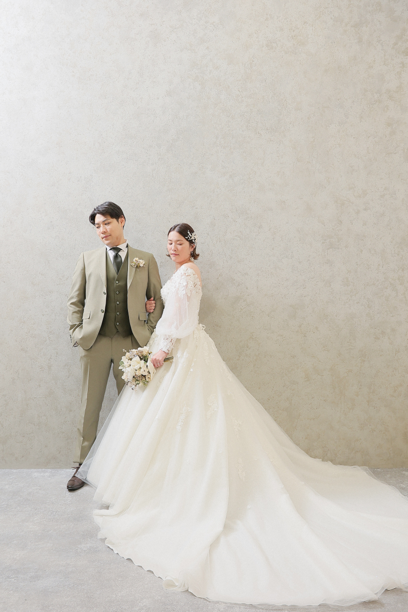 ドレスを流して♬