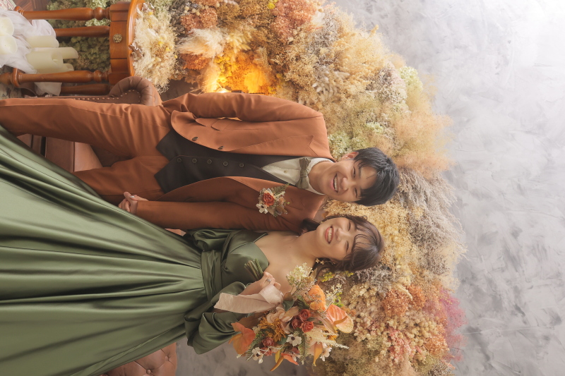 仲良く寄って◎