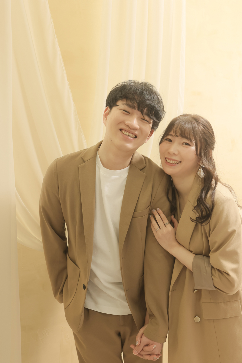 最後はぎゅっと寄って