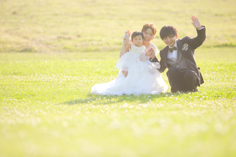 家族で楽しくロケフォト!