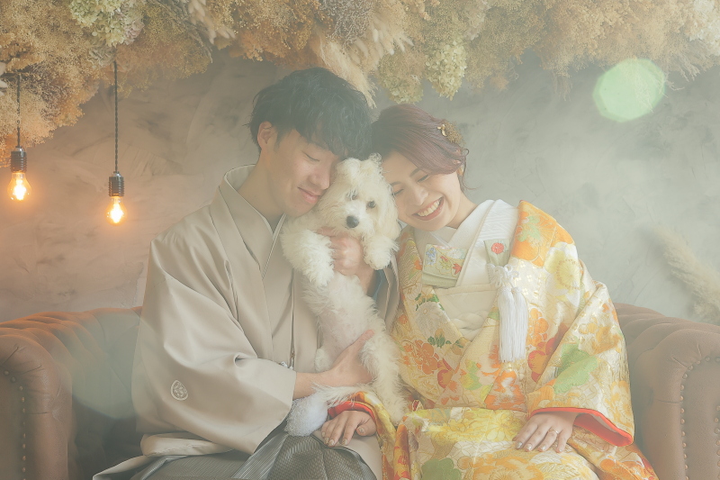 ワンコと一緒に