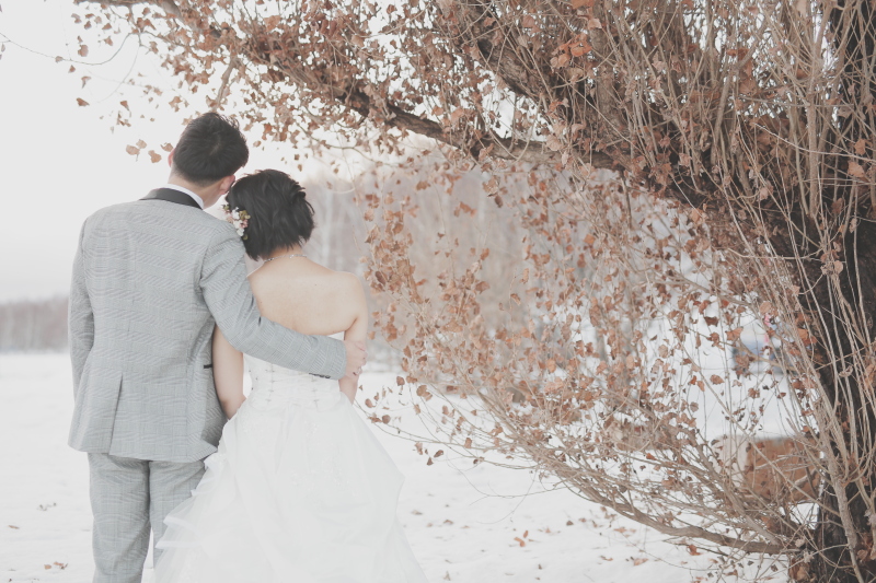 後ろ姿も外せない♪