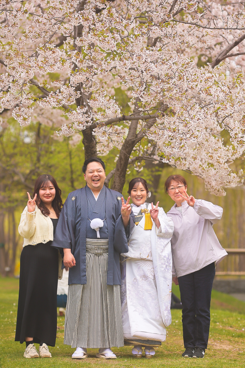 ぜひ大切な方との記念写真も！