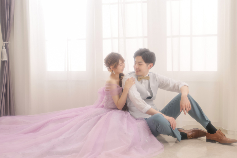 かわいいお座りショット!