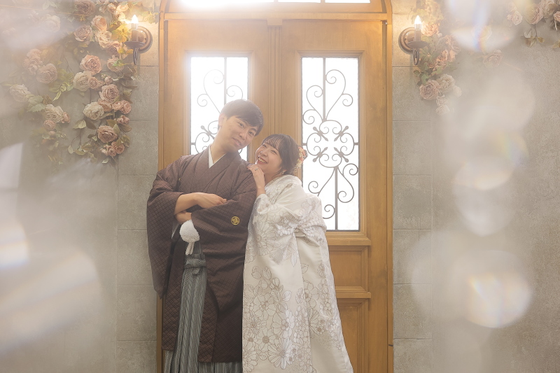 白無垢にチェンジ