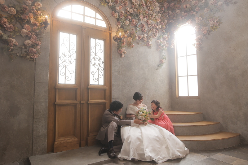 ブーケ渡しゲーム♪