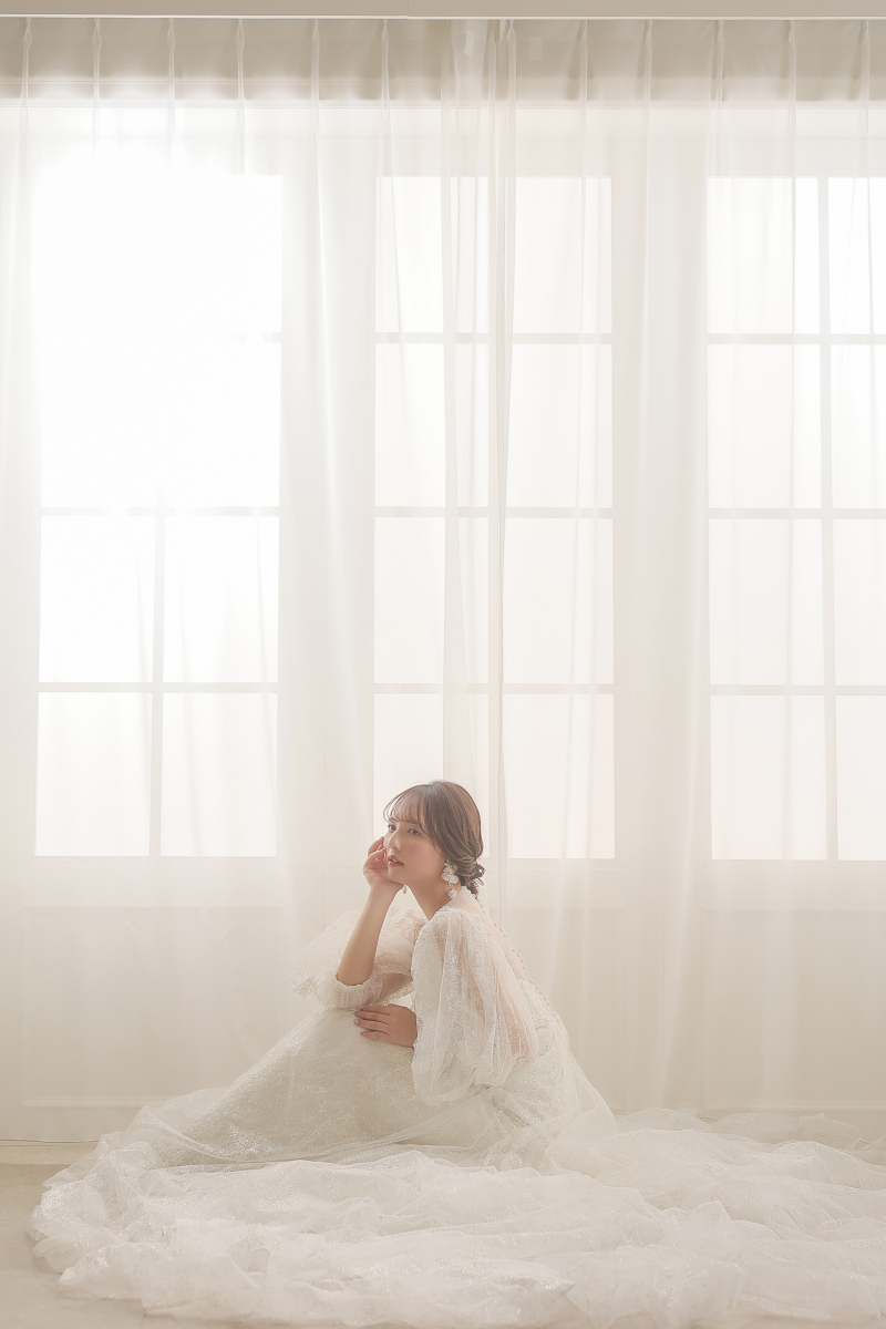 お座りショット