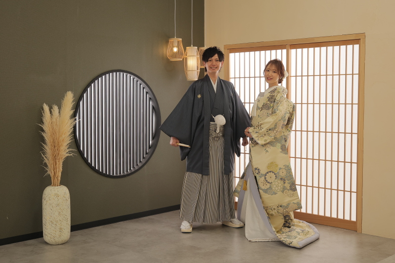 和装にチェンジ!