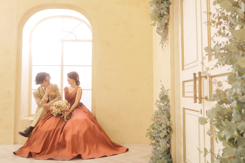 洋装2着のスタジオ撮影♪