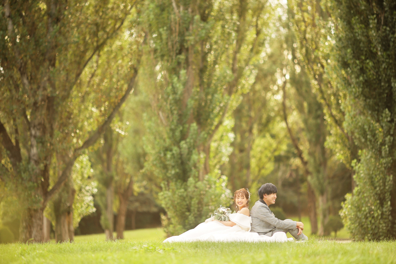 座りショット◎