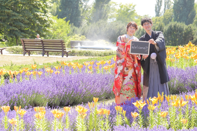 お花畑も外せない♪