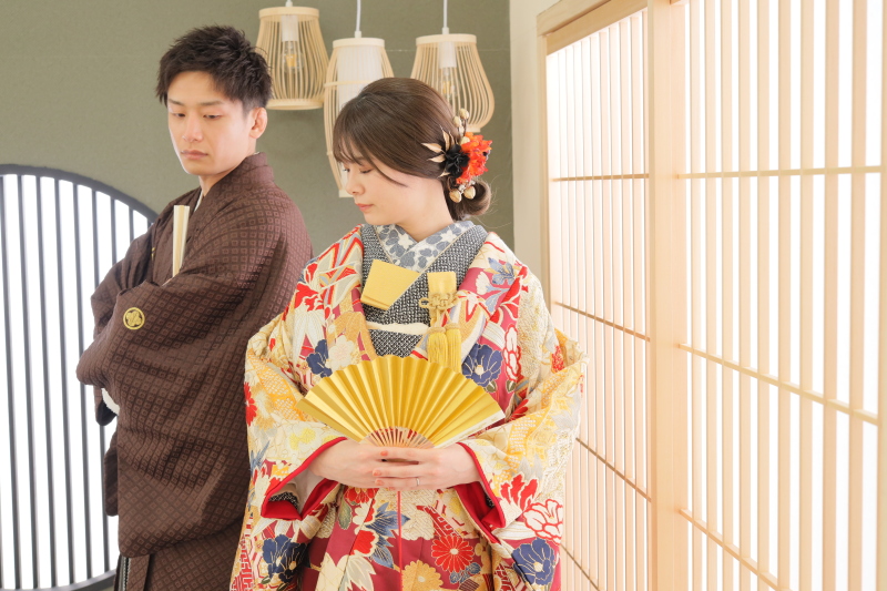 本格的な和室のセット